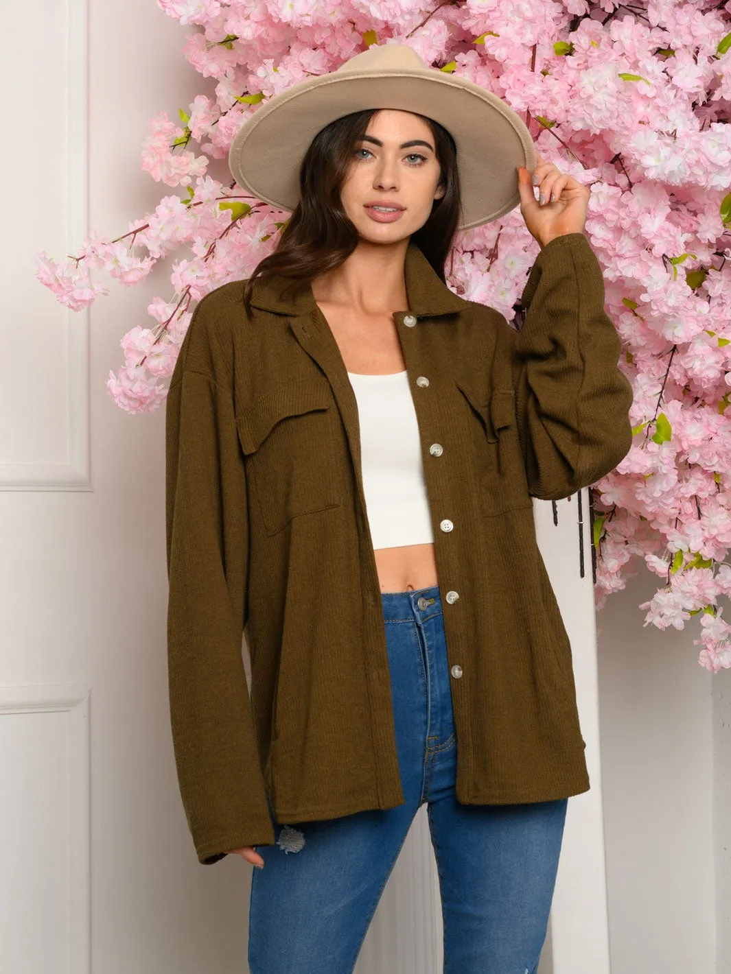 WOMEN'S CORDUROY JACKET