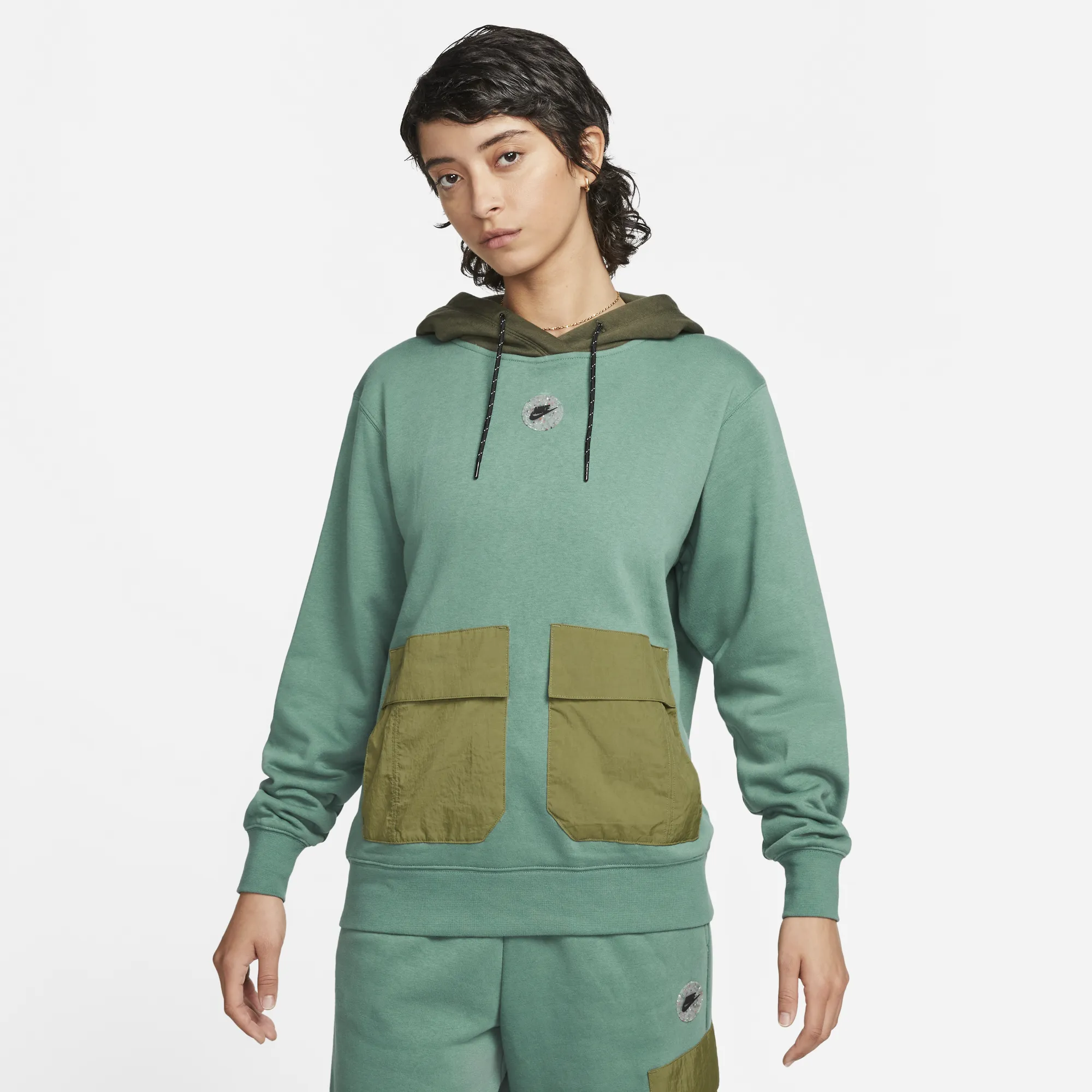 Womens Nike Sportswear Utility Fleece Hoodie
