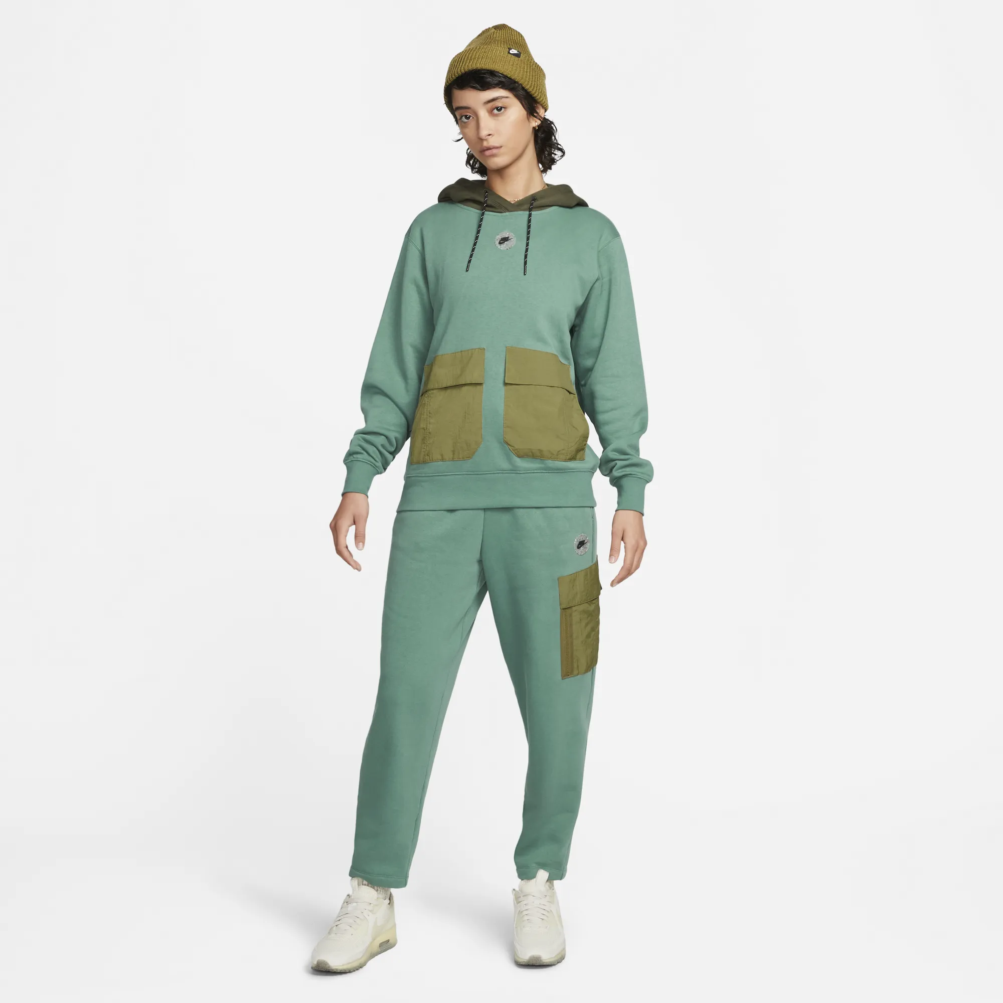 Womens Nike Sportswear Utility Fleece Hoodie