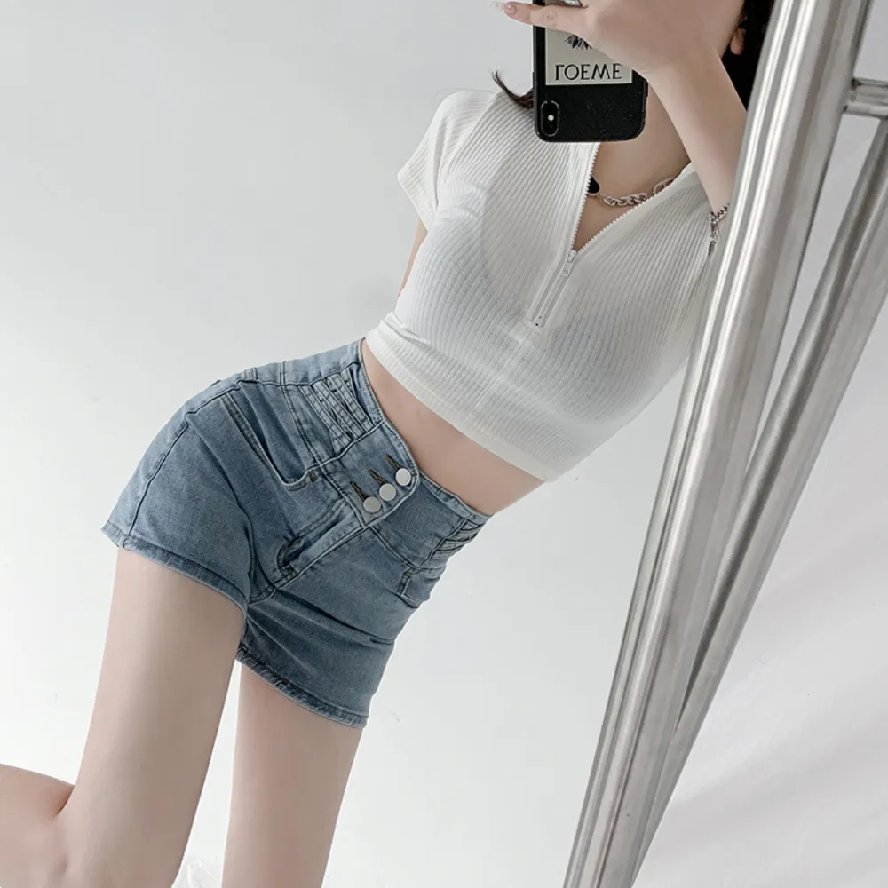 Women's "Hottie" High Waisted Shorts