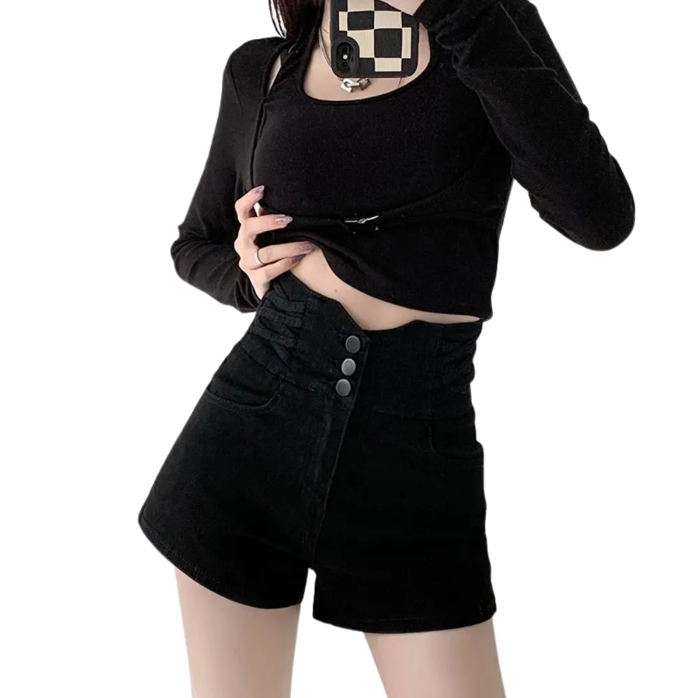 Women's "Hottie" High Waisted Shorts