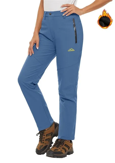 Women's Waterproof Fleece Pants
