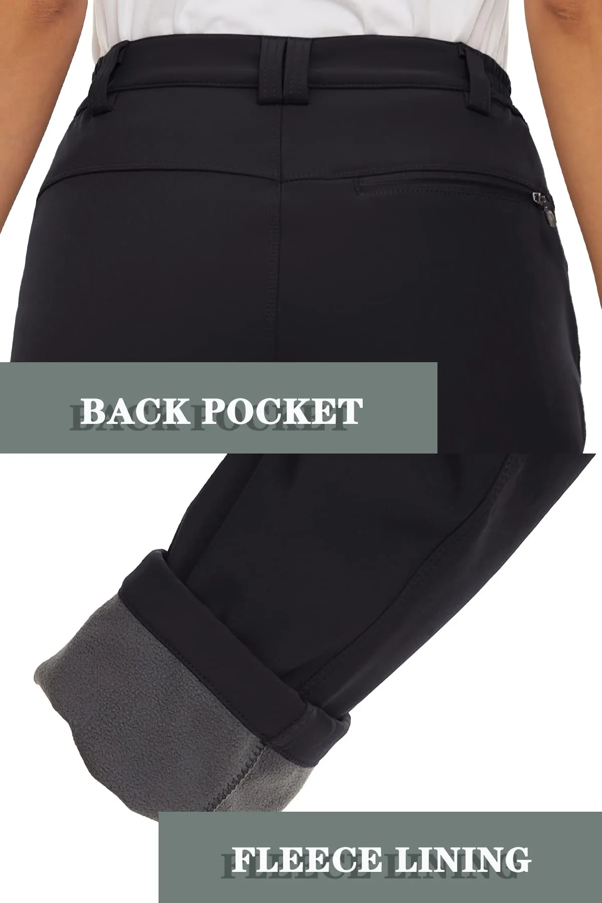 Women's Waterproof Fleece Pants