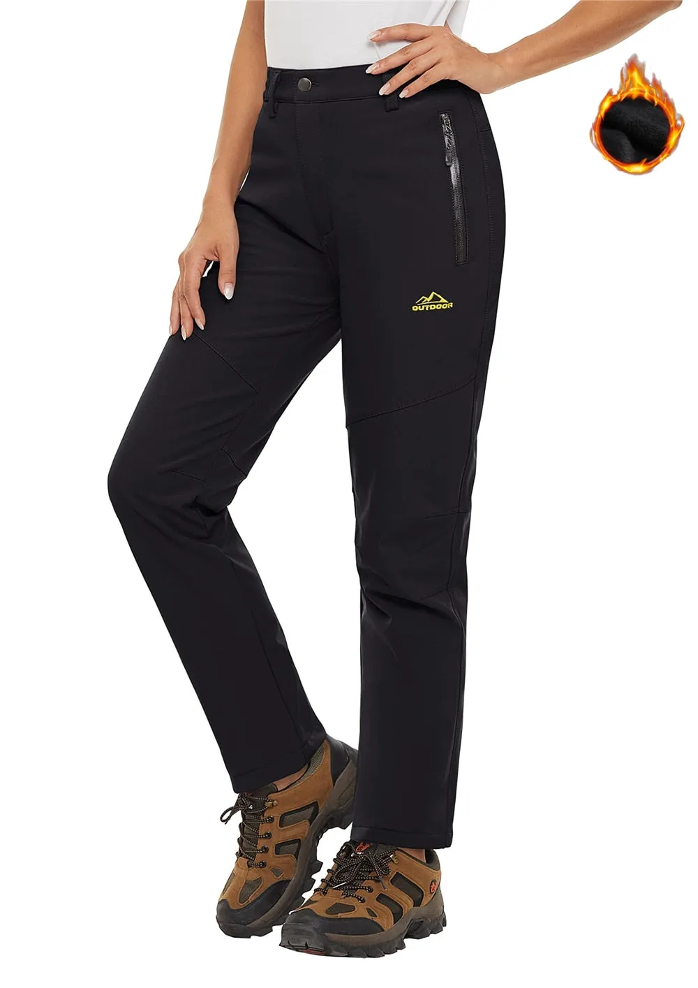 Women's Waterproof Fleece Pants