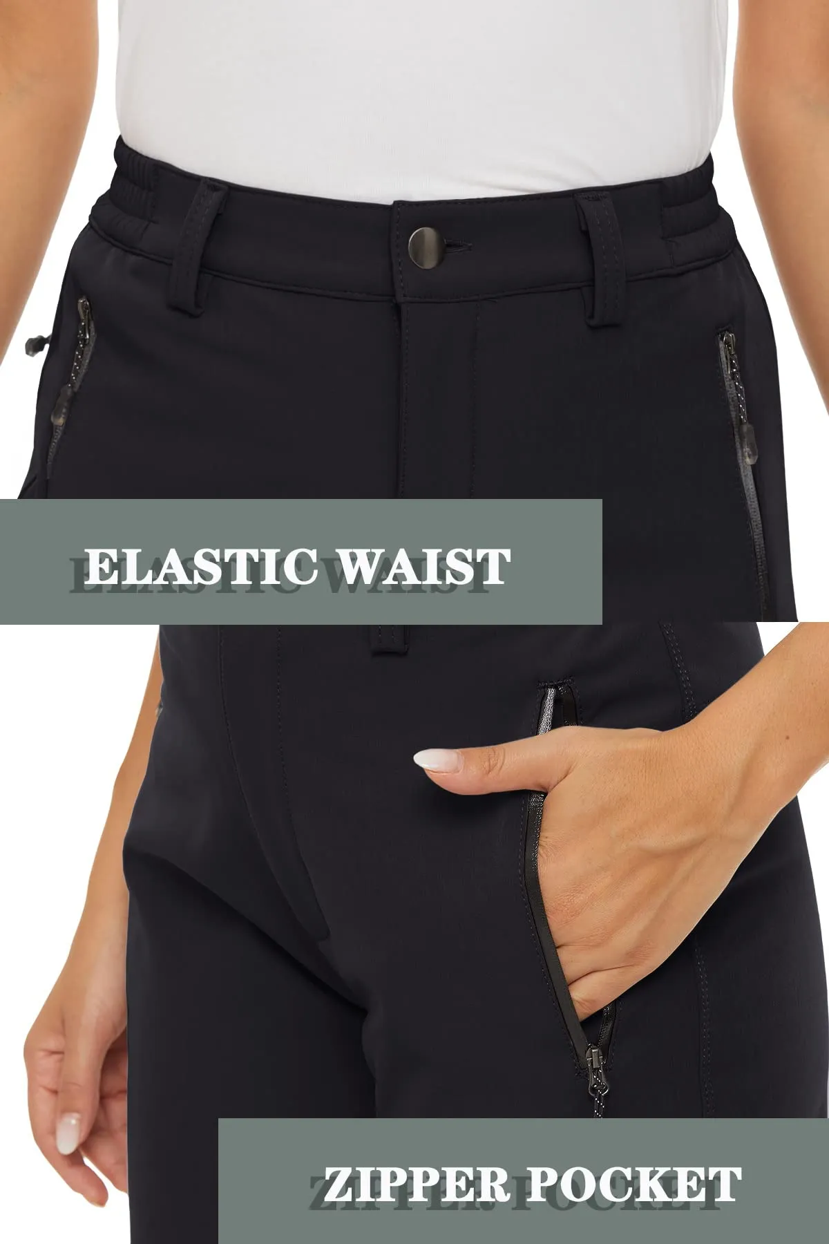 Women's Waterproof Fleece Pants