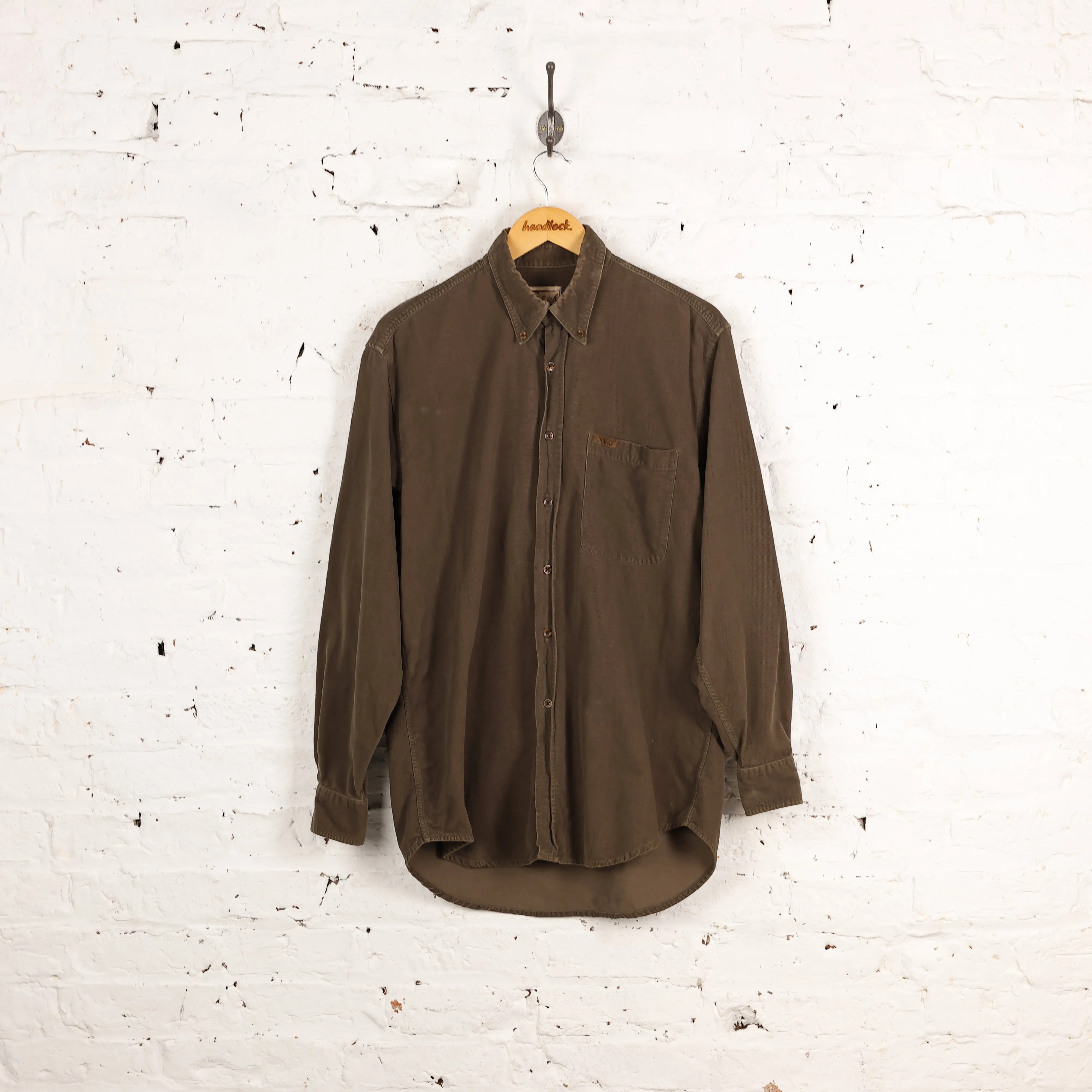 Woolrich Corduroy Shirt - Green - L