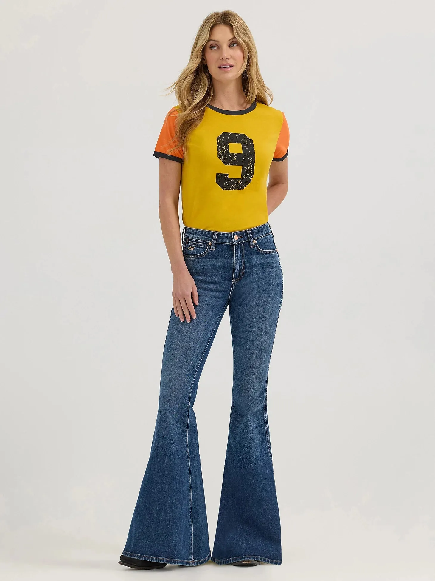 Wrangler Lainey High Rise Flare Jean