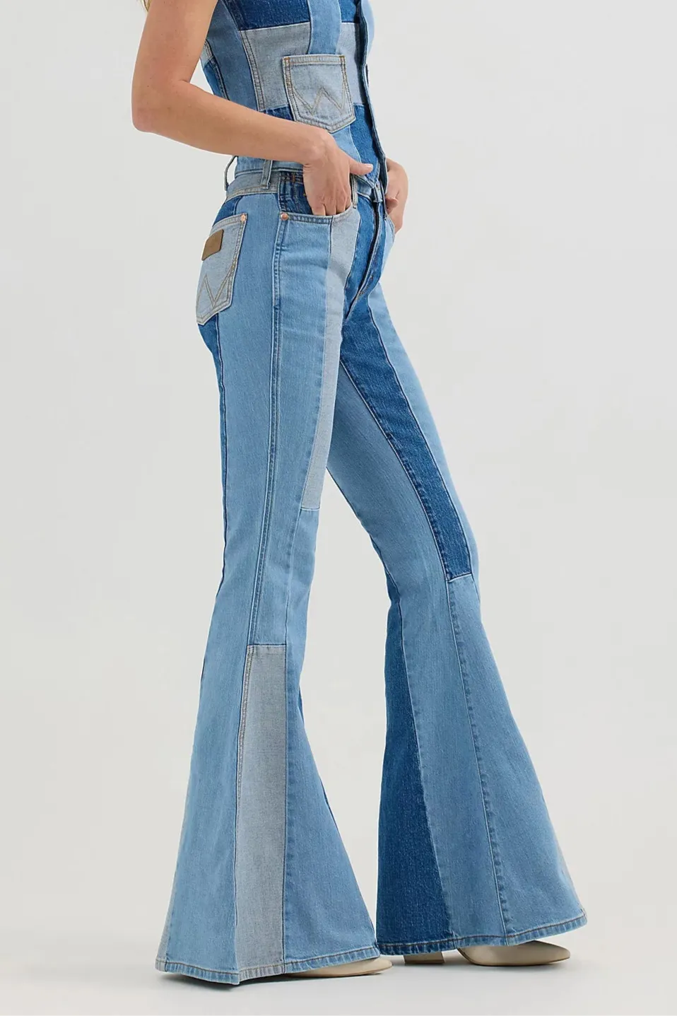 Wrangler Lainey Wilson Patchwork Jean