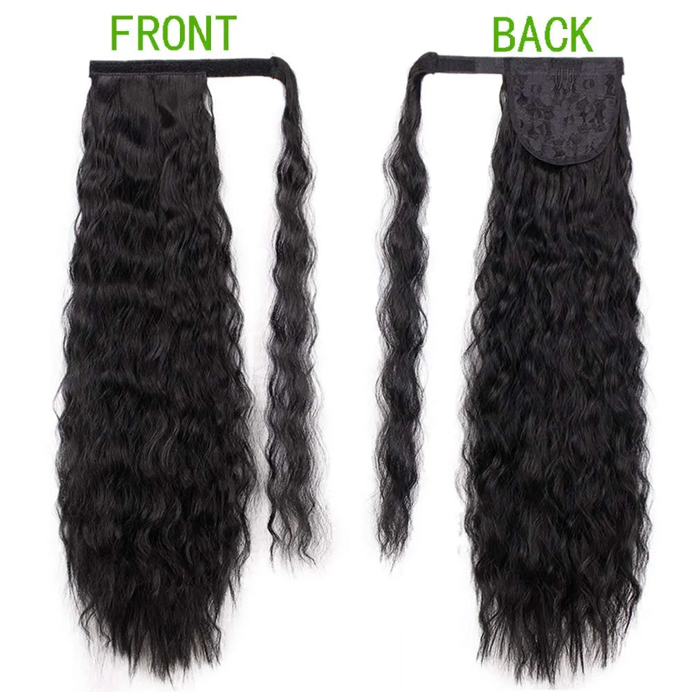 Wrap Around Ponytail Extensions Choose Color to Match Your Hair or Create a New Look while adding Volume to your Style 22" Heat Resistant