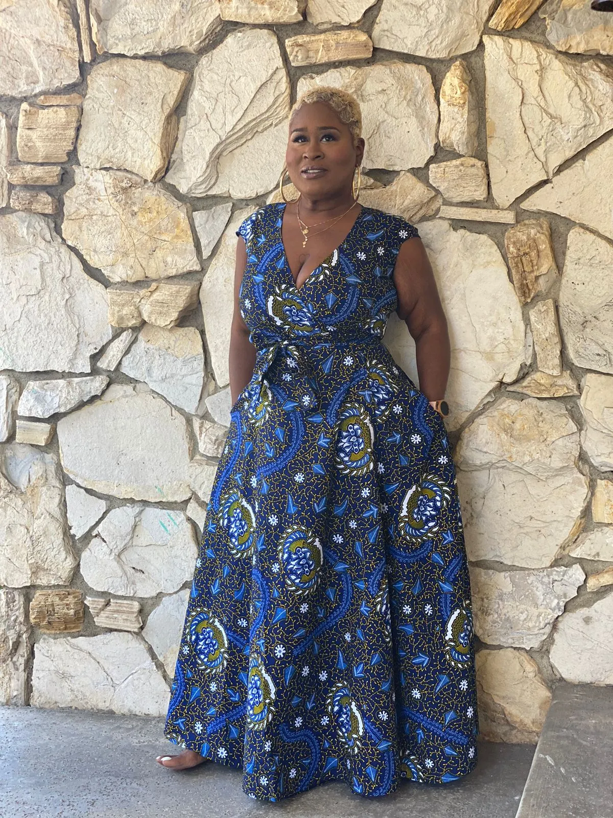 Wrap Dress "Ofuaa"