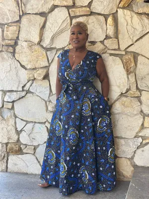 Wrap Dress "Ofuaa"