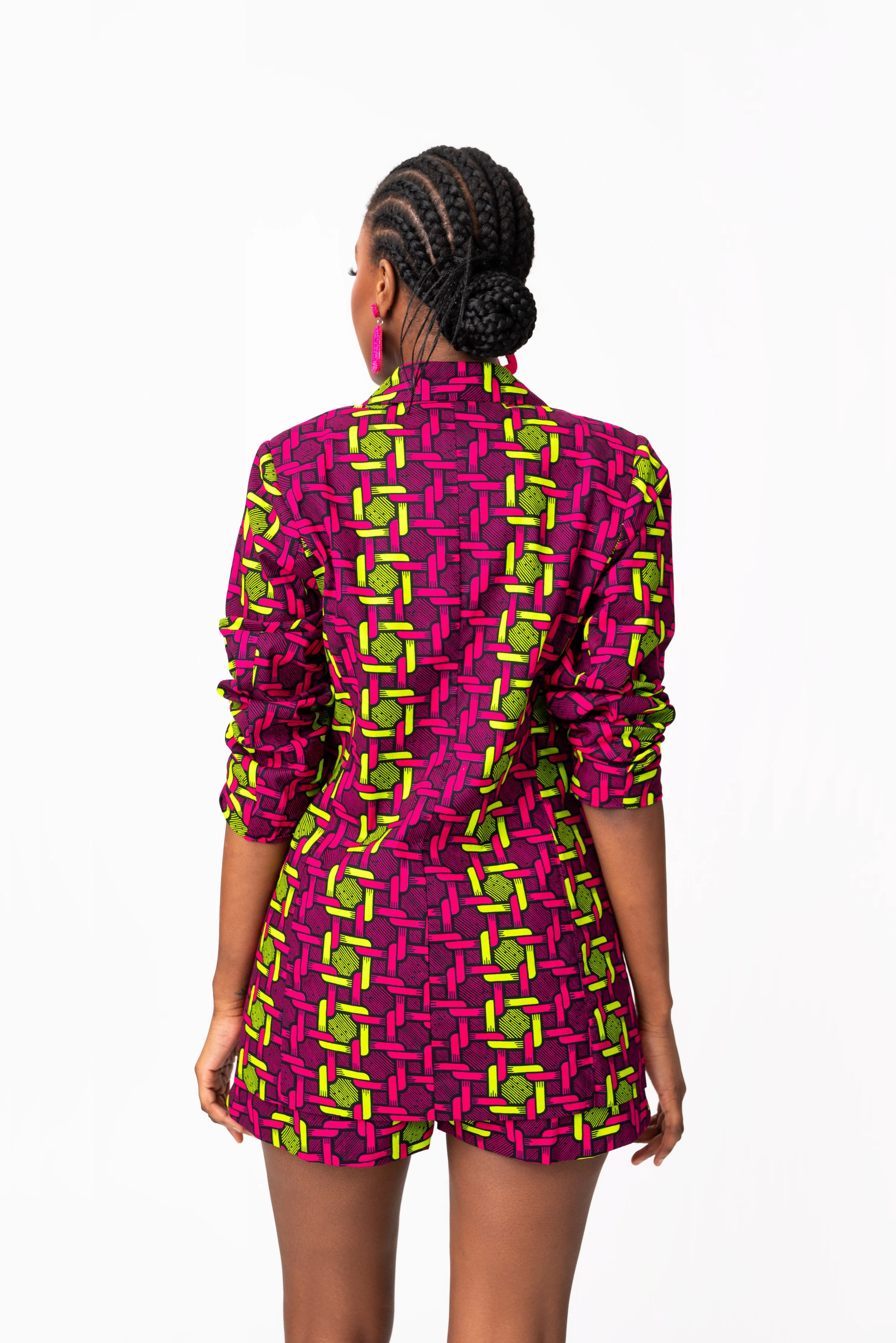 WUNMI African print BLAZER