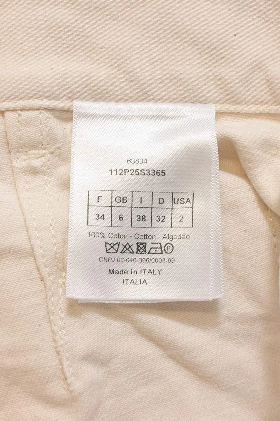 [WW45189] Christian Dior | Denim Pants