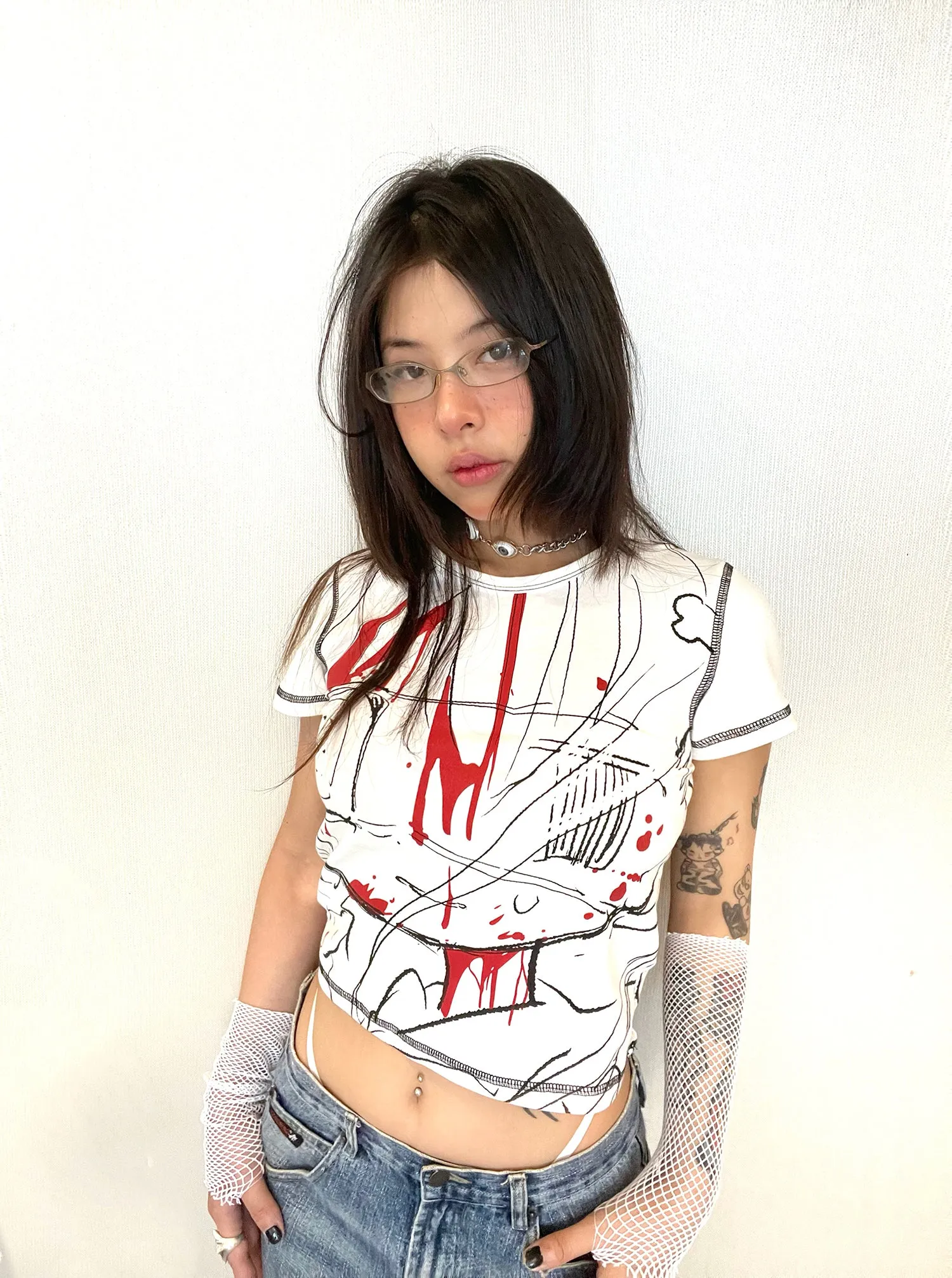 Y2k Crop Top UB99179
