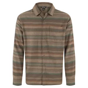 Yadav Eco Long Sleeve Shirt - Maato Grey Tigra Stripe