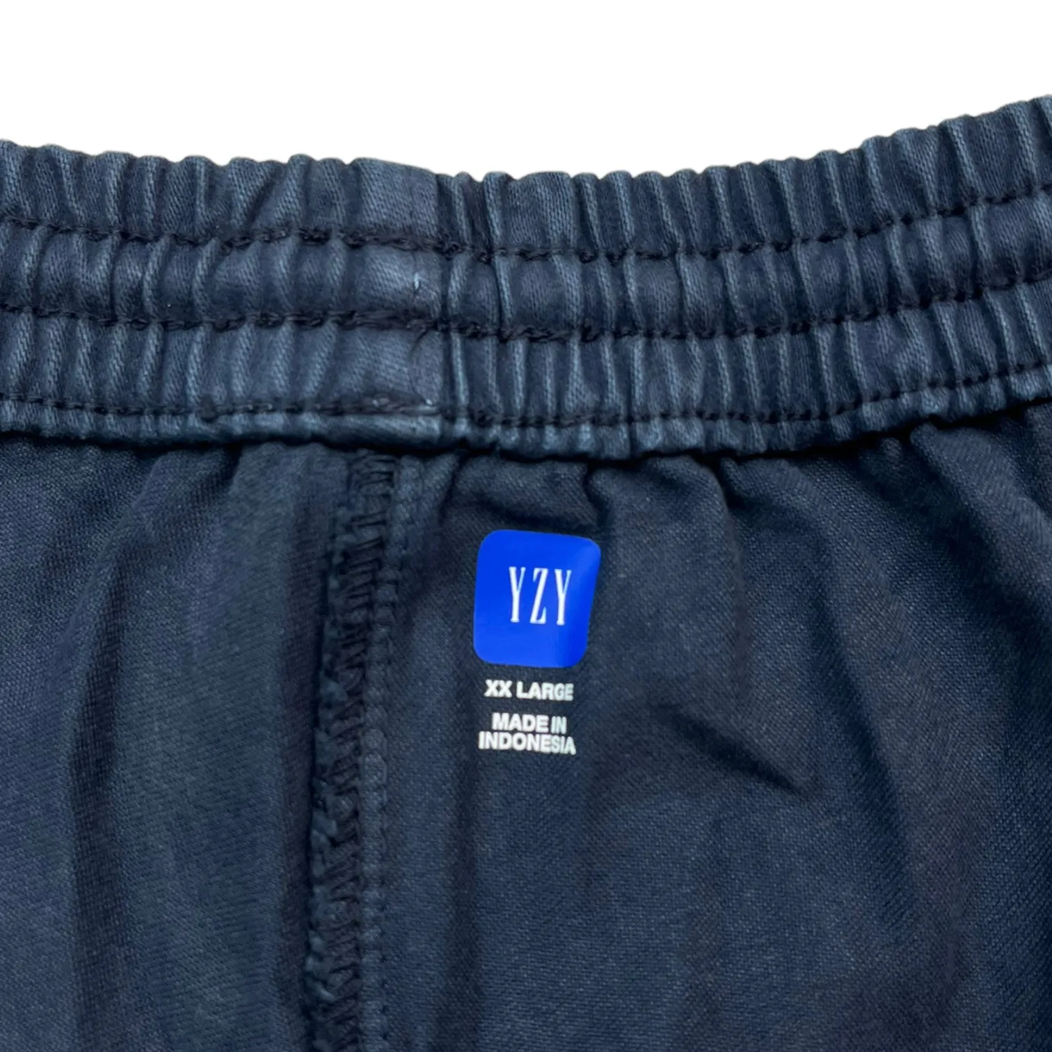 Yeezy x Gap Navy Unreleased Sateen Cargo Pants - Blue Cargo Pants