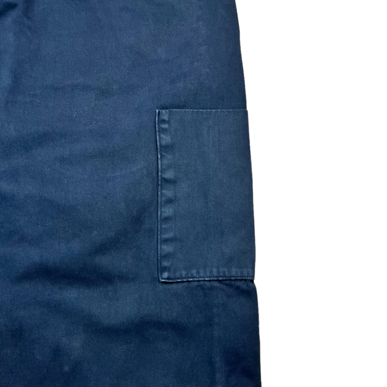 Yeezy x Gap Navy Unreleased Sateen Cargo Pants - Blue Cargo Pants