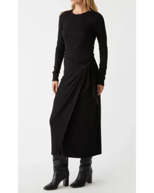Yessenia Faux Wrap Midi Dress | Michael Stars