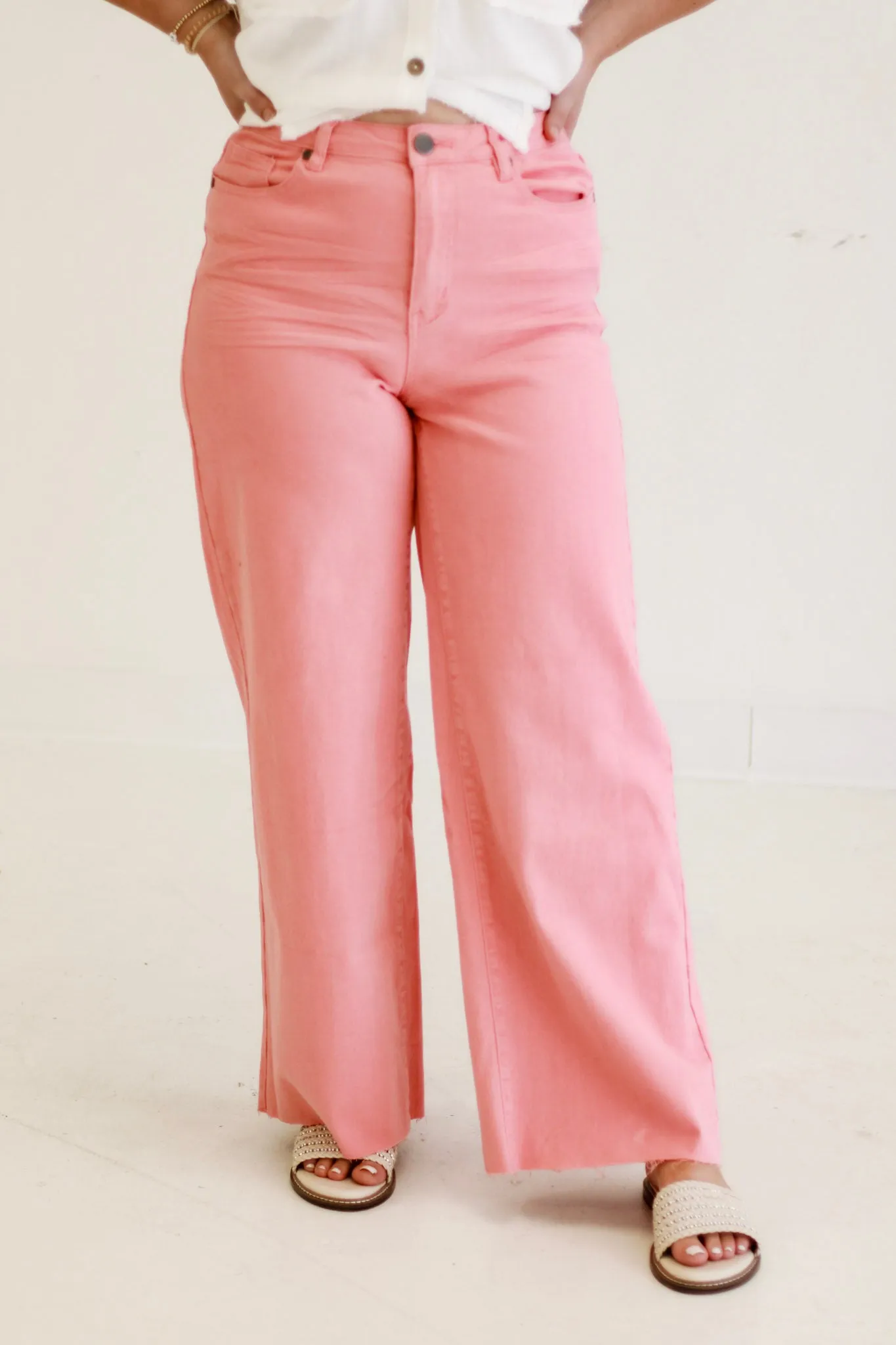 Your Sunny Day Essentials Pants in Peach Blossom