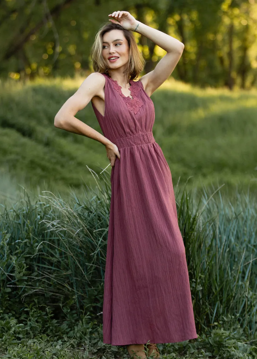 Zoie Dress in Raisin